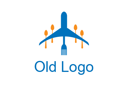 fork spoon plane travel & hospitality logo