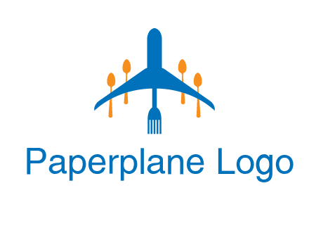 fork spoon plane travel & hospitality logo