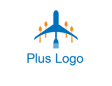 fork spoon plane travel & hospitality logo