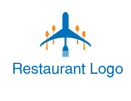 fork spoon plane travel & hospitality logo