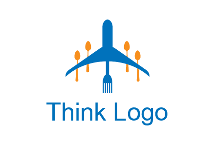 fork spoon plane travel & hospitality logo
