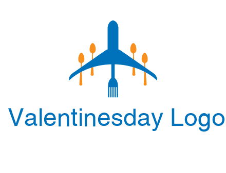 fork spoon plane travel & hospitality logo