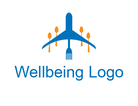 fork spoon plane travel & hospitality logo