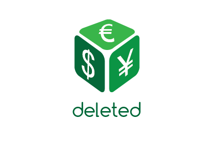 currency cube logo