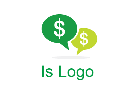 dollar sign in speech bubble icon