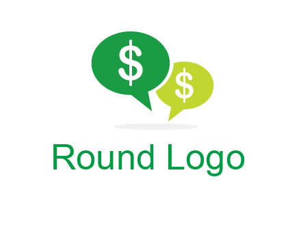dollar sign in speech bubble icon