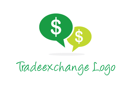 dollar sign in speech bubble icon