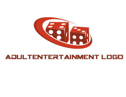 dices with swoosh logo
