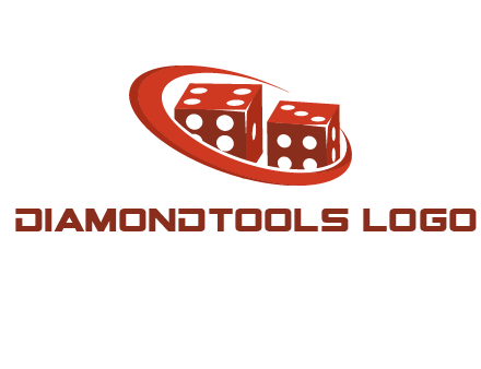 dices with swoosh logo