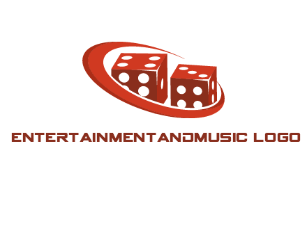 dices with swoosh logo