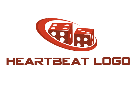 dices with swoosh logo