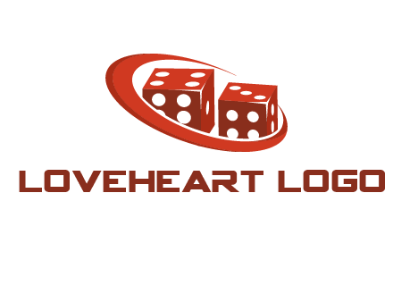 dices with swoosh logo