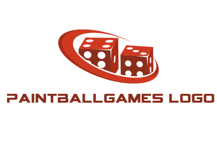 dices with swoosh logo