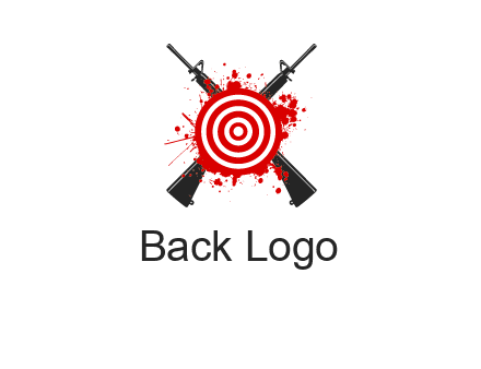 guns and target logo