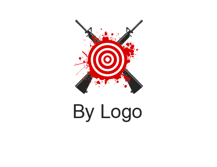 guns and target logo