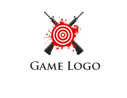 guns and target logo