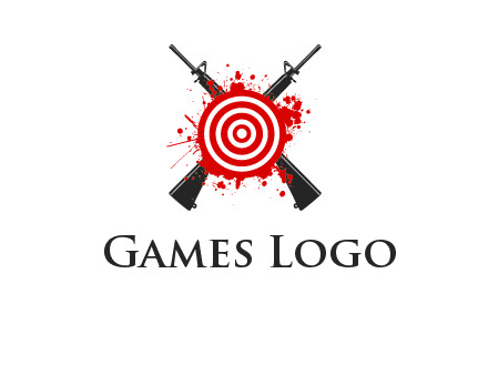 guns and target logo