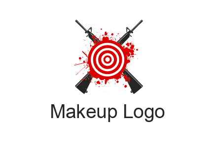 guns and target logo