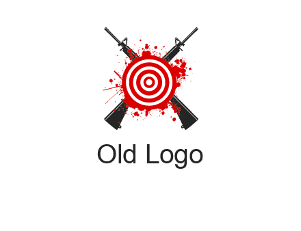 guns and target logo