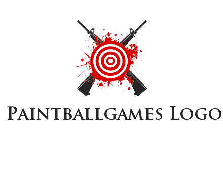 guns and target logo
