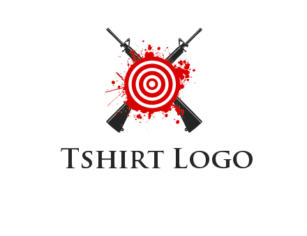 guns and target logo