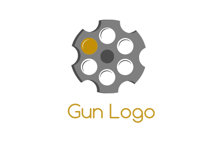 bullet in pistol icon