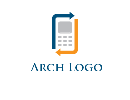 mobile in arrows logo