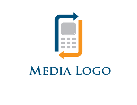 mobile in arrows logo
