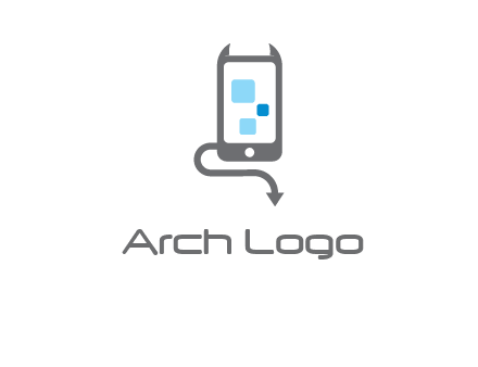 evil mobile phone icon