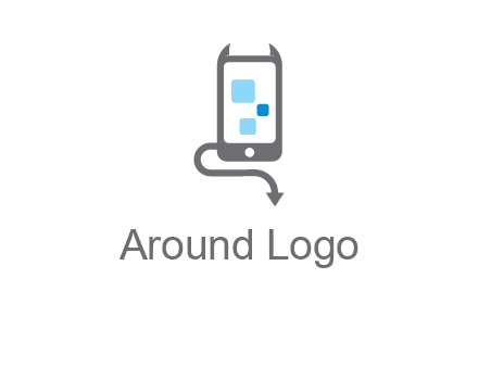 evil mobile phone icon