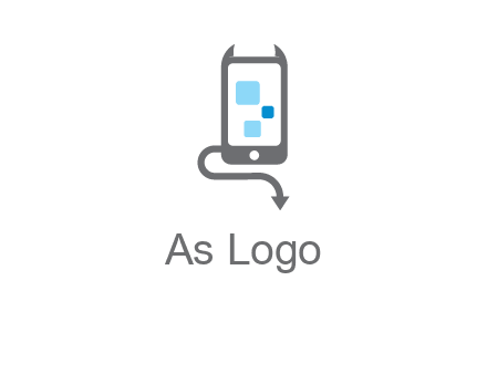 evil mobile phone icon