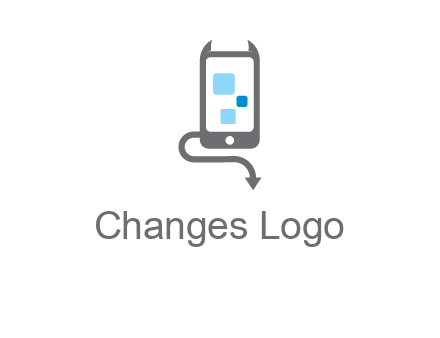 evil mobile phone icon