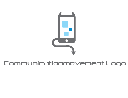 evil mobile phone icon