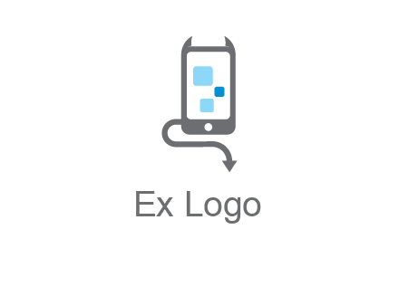 evil mobile phone icon