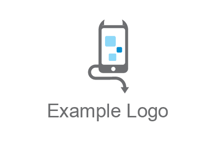 evil mobile phone icon