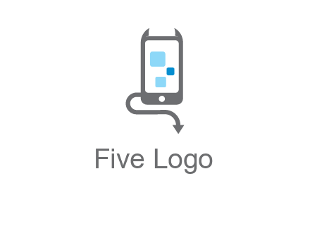 evil mobile phone icon