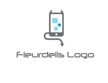 evil mobile phone icon