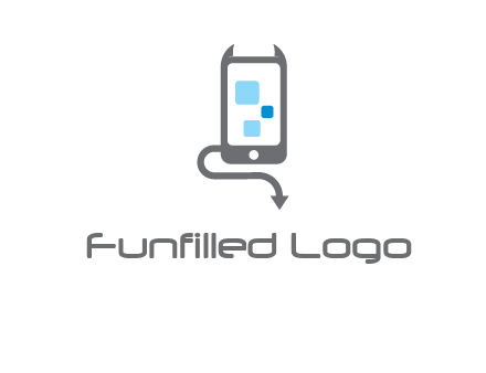 evil mobile phone icon