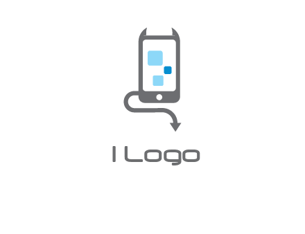 evil mobile phone icon