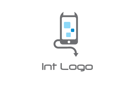 evil mobile phone icon