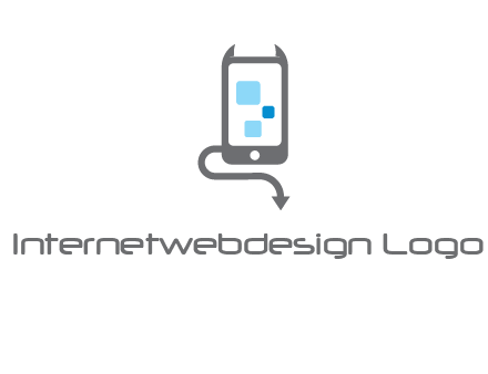 evil mobile phone icon