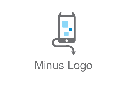 evil mobile phone icon