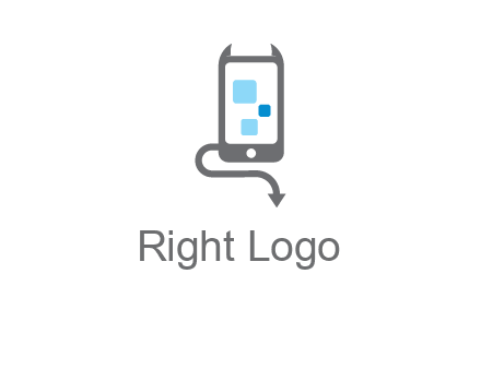 evil mobile phone icon