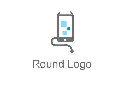 evil mobile phone icon