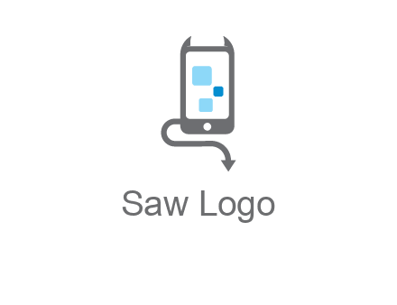 evil mobile phone icon