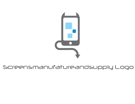 evil mobile phone icon