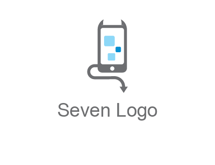 evil mobile phone icon
