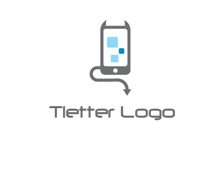 evil mobile phone icon