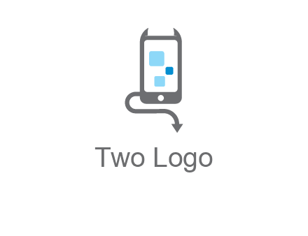 evil mobile phone icon