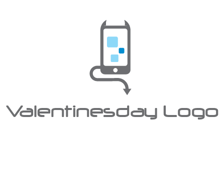 evil mobile phone icon